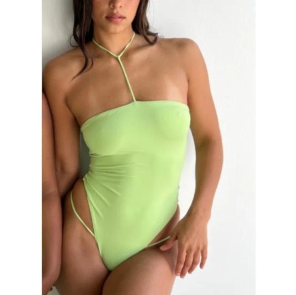 NWT Riot Swim Luna One Piece Midori Green Small